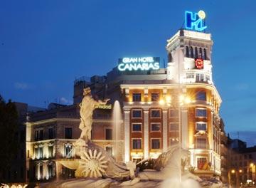 Gran Hotel Canarias Madrid Buitenkant foto